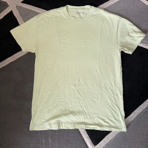 Mint/lime green Abercrombie relaxed soft essentials tee.